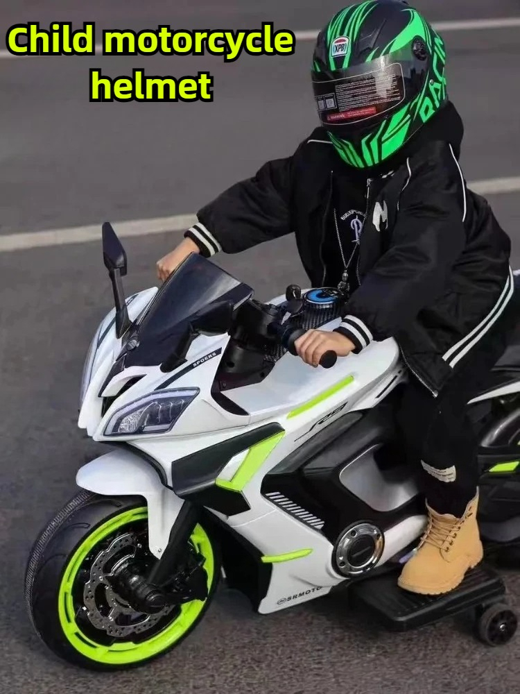 Kids Outdoor Karting - Cute Child Karting Full Face Helmets