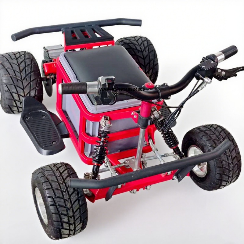 Kids Outdoor Karting - Crazy Kart Drift Electric Adult 48v