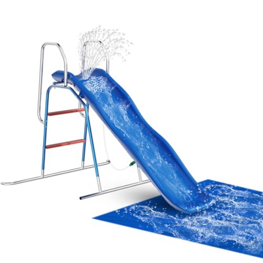 Kids Outdoor Zone - Backyard water slide for kids, PVC