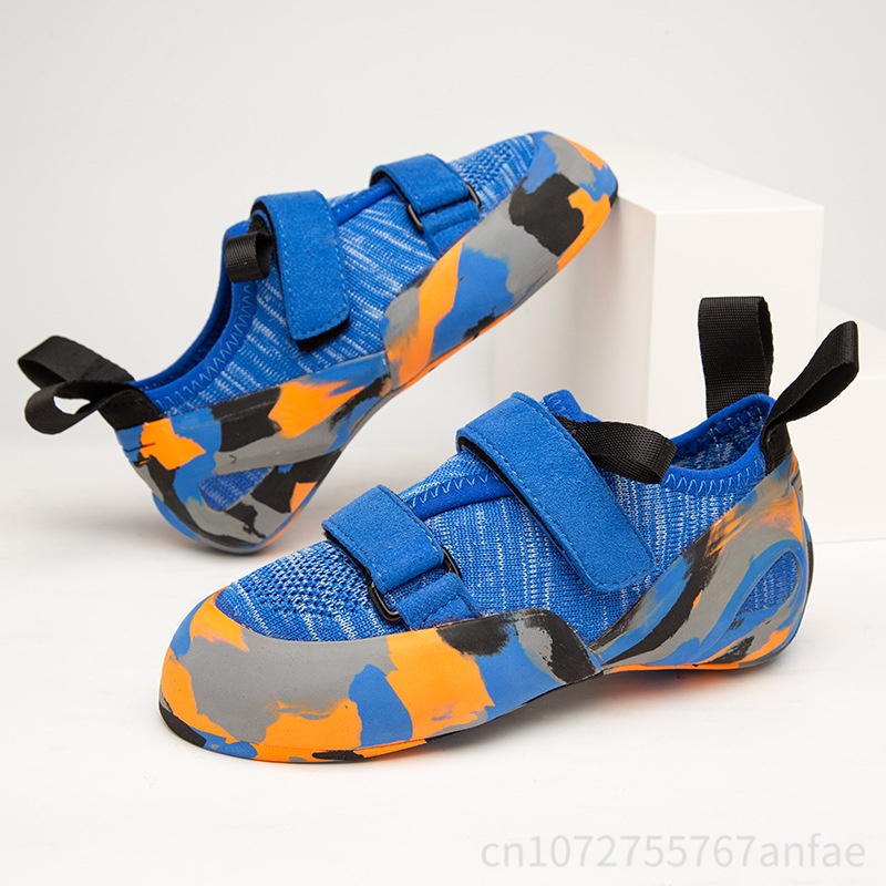 Kids Outdoor Climbing Equipment - New Kids Rock-Climbing Shoes Professional Indoor