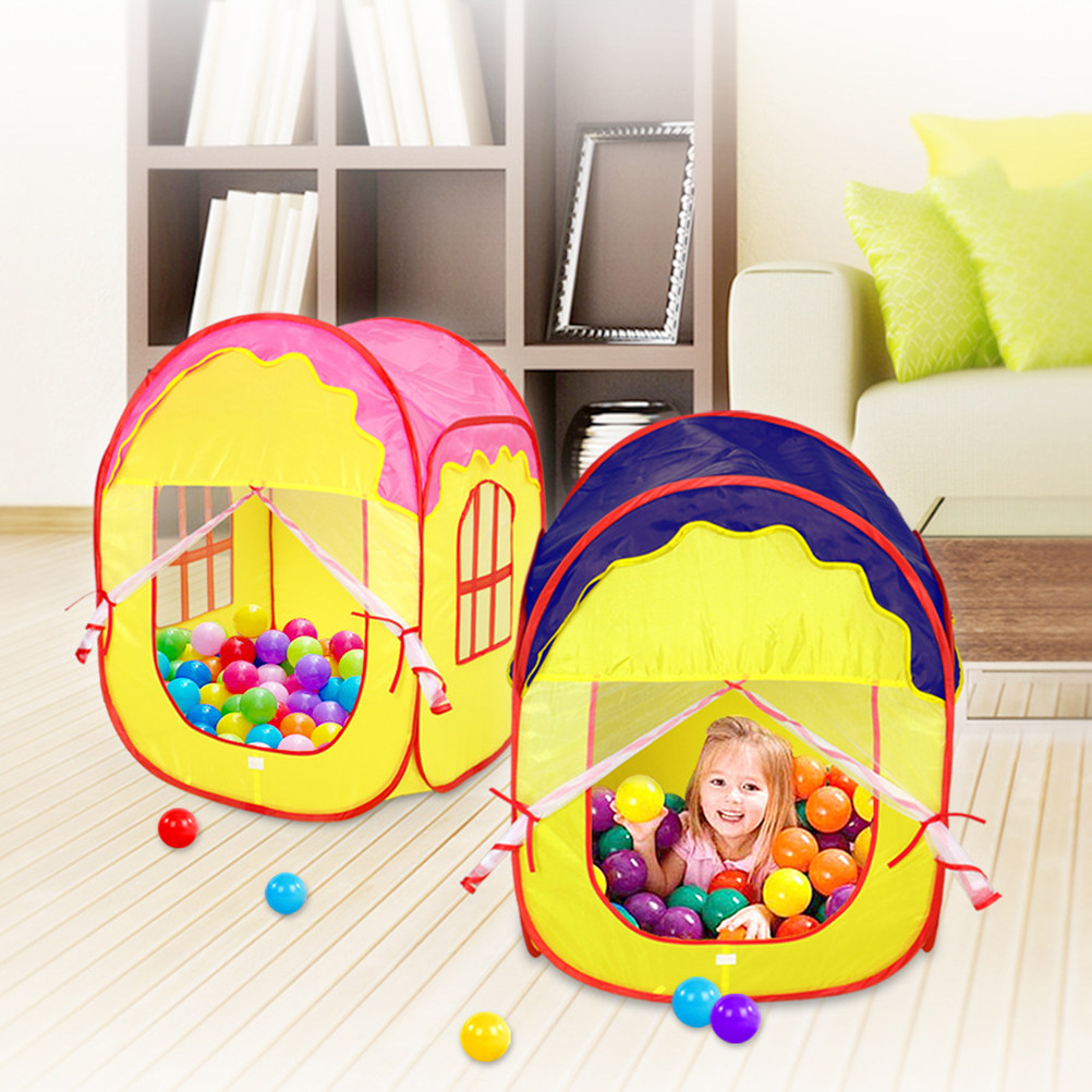 Outdoor Tent Playhouse - Kids Foldable Game Play Tent House