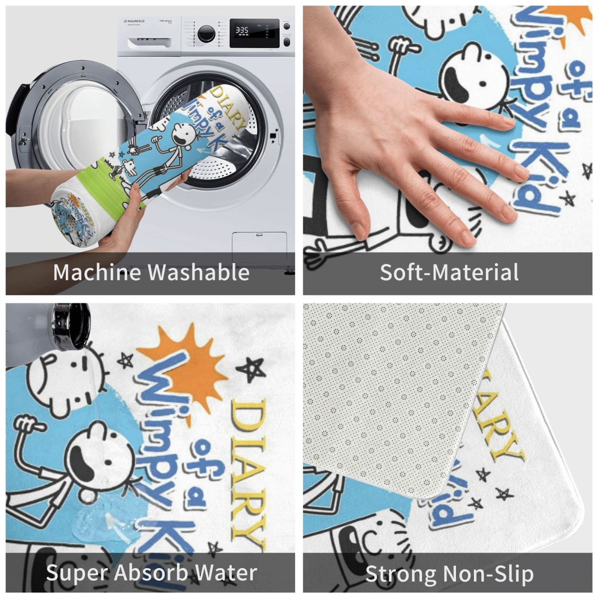 Diary Of A Wimpy Kid Anti-slip - Kids Outdoor Floor Cushions review and price