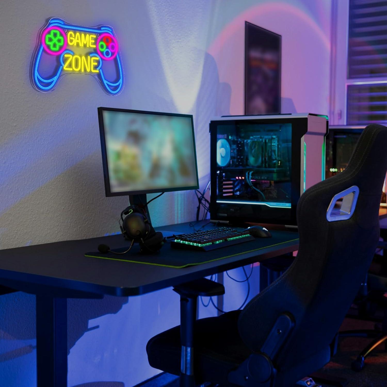 Game Zone Neon Sign USB Dimmab - Kids Outdoor Zone review and price