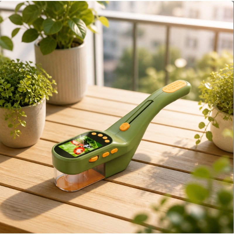 2 In 1 Kids Handheld Digital M - Kids Outdoor Microscope review and price
