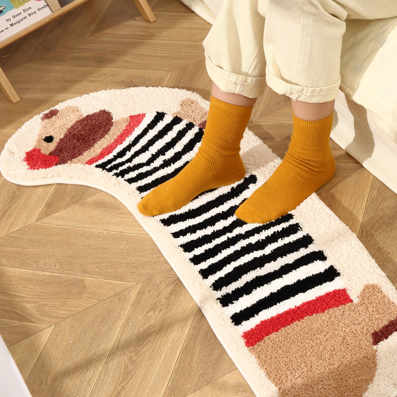 Adorable Puppy Bedside Rug Plu - Kids Outdoor Floor Cushions review and price