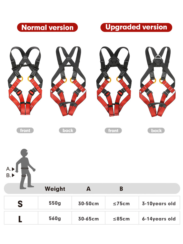 Kid's Safety Belt Child Full B - Kids Outdoor Climbing Equipment review and price