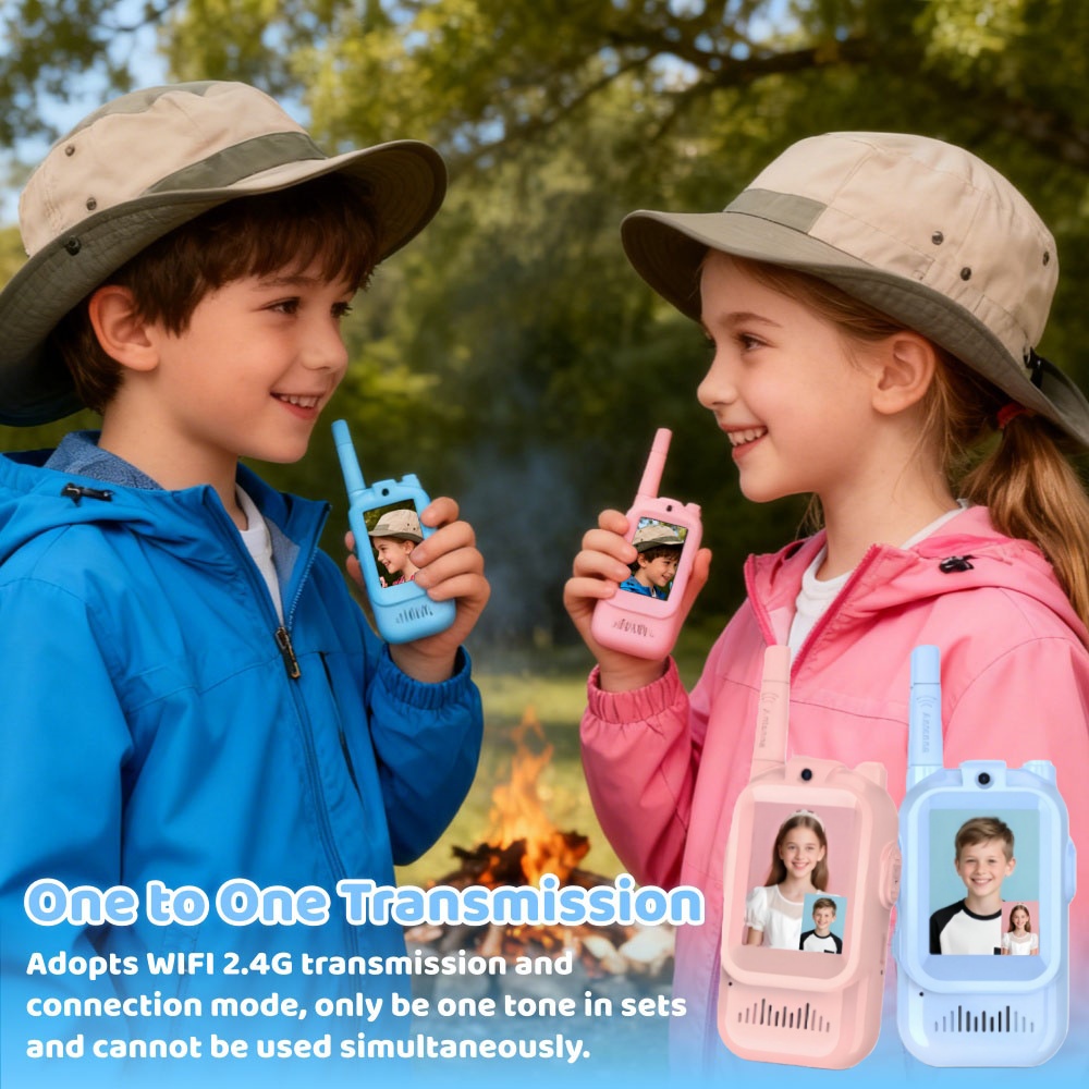 2PCS Video Walkie Talkie For K - Kids Outdoor Wagon review and price