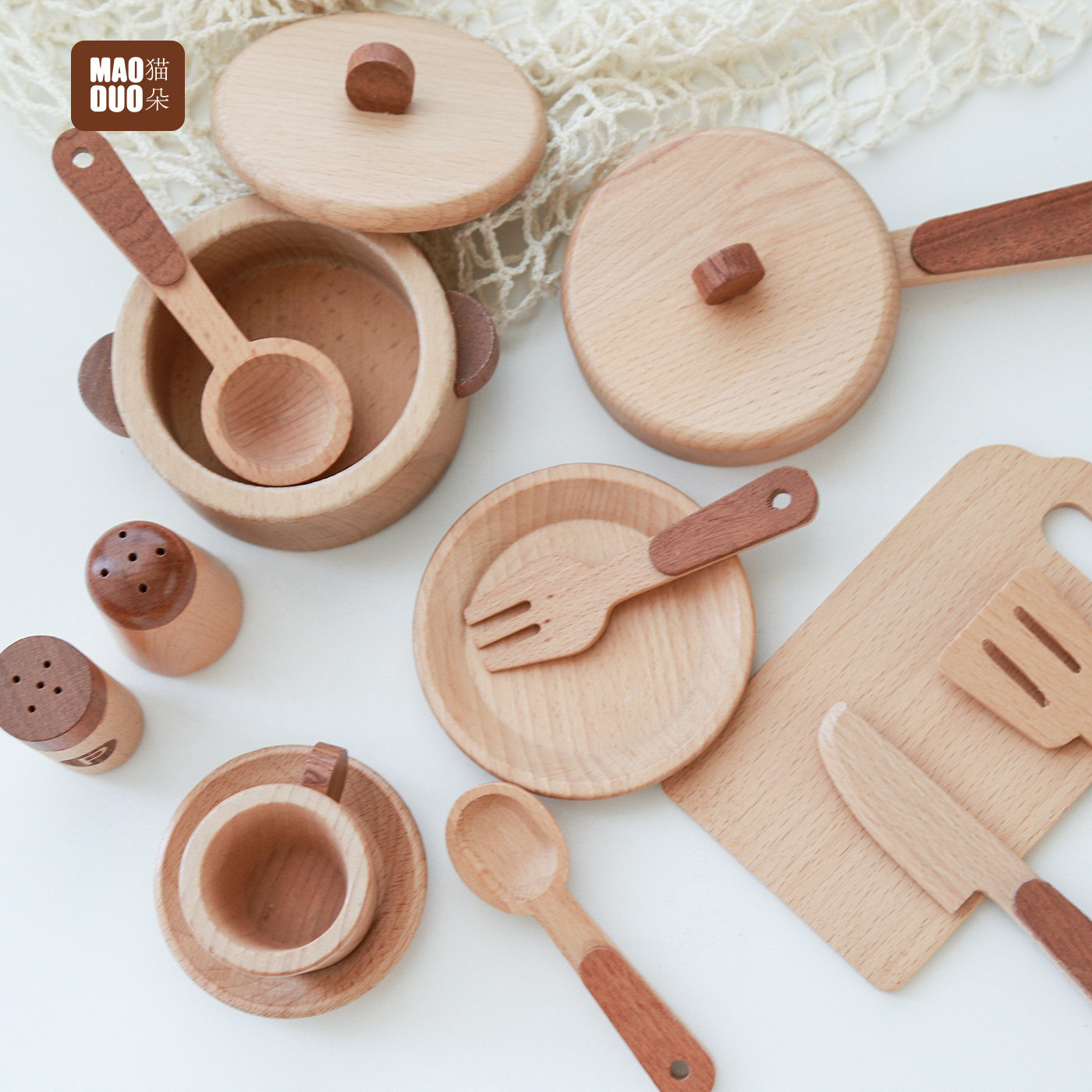 Maoduo Toys Beech Wooden Kids  - Kids Outdoor Mud Kitchen Accessories review and price