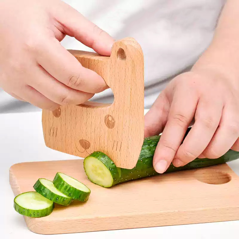 Wooden Kids Knife for Cooking  - Kids Outdoor Mud Kitchen Accessories review and price