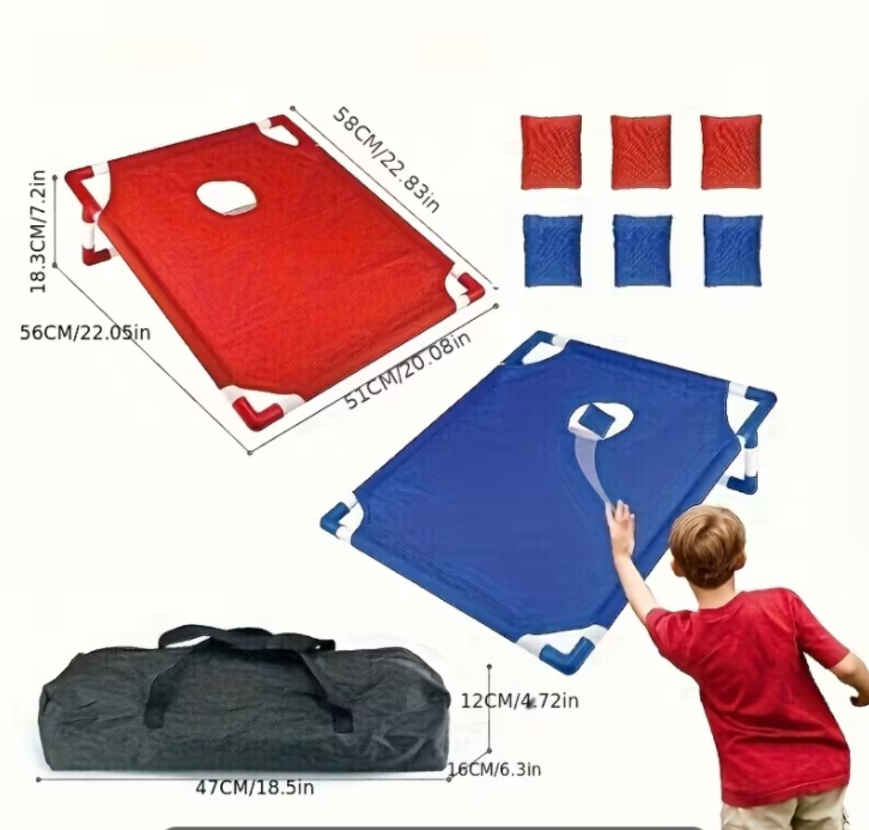 Corn Hole Game Set Includes 2  - Kids Outdoor Wagon review and price