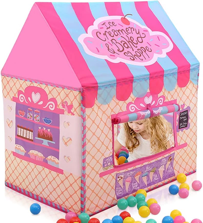 Boys Girls Toys Children Indoo - Outdoor Tent Playhouse review and price