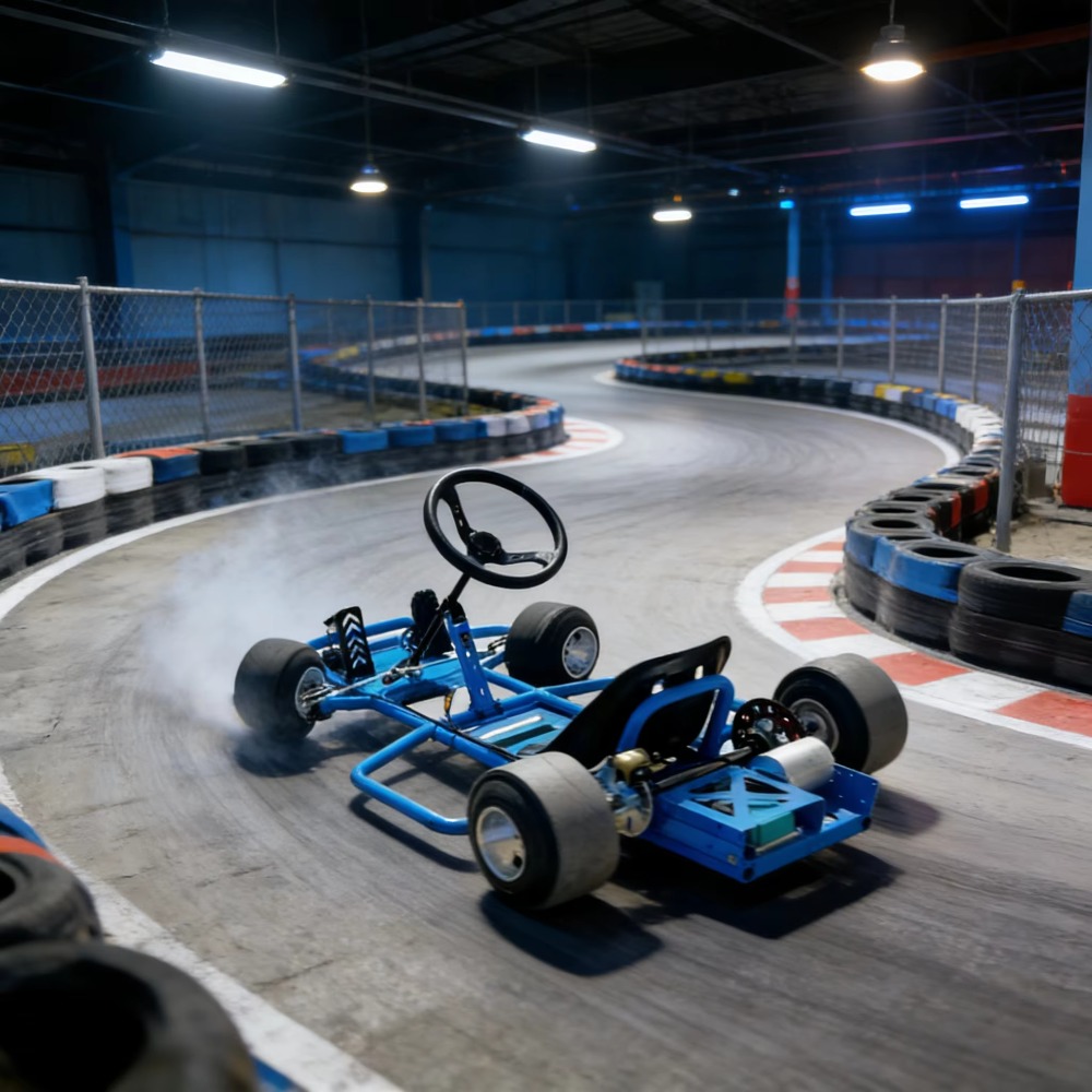 Electric Karting Car Fast Elec - Kids Outdoor Karting review and price