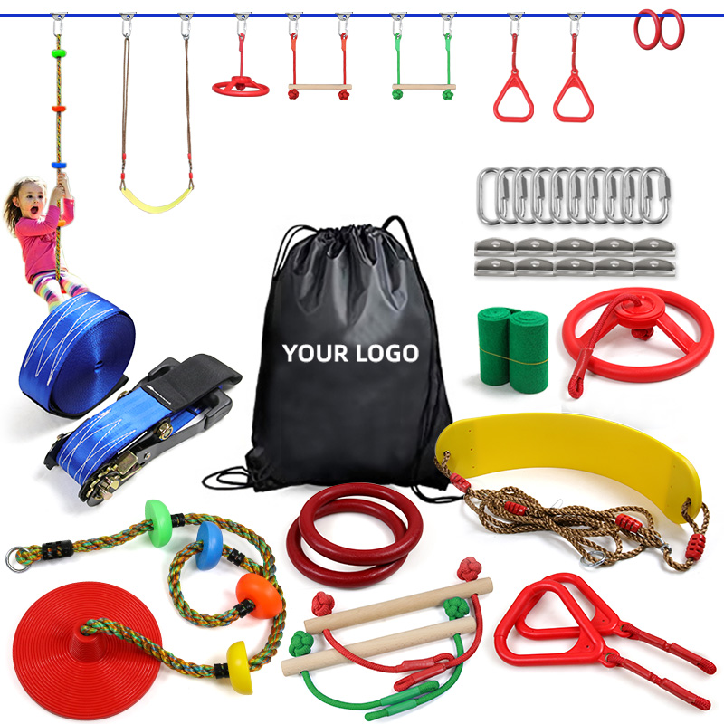 Outdoor Play Slackline Ninja W - Kids Outdoor Ninja Course review and price