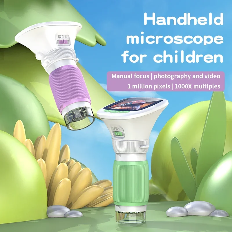 Kids Handheld Microscope with  - Kids Outdoor Microscope review and price
