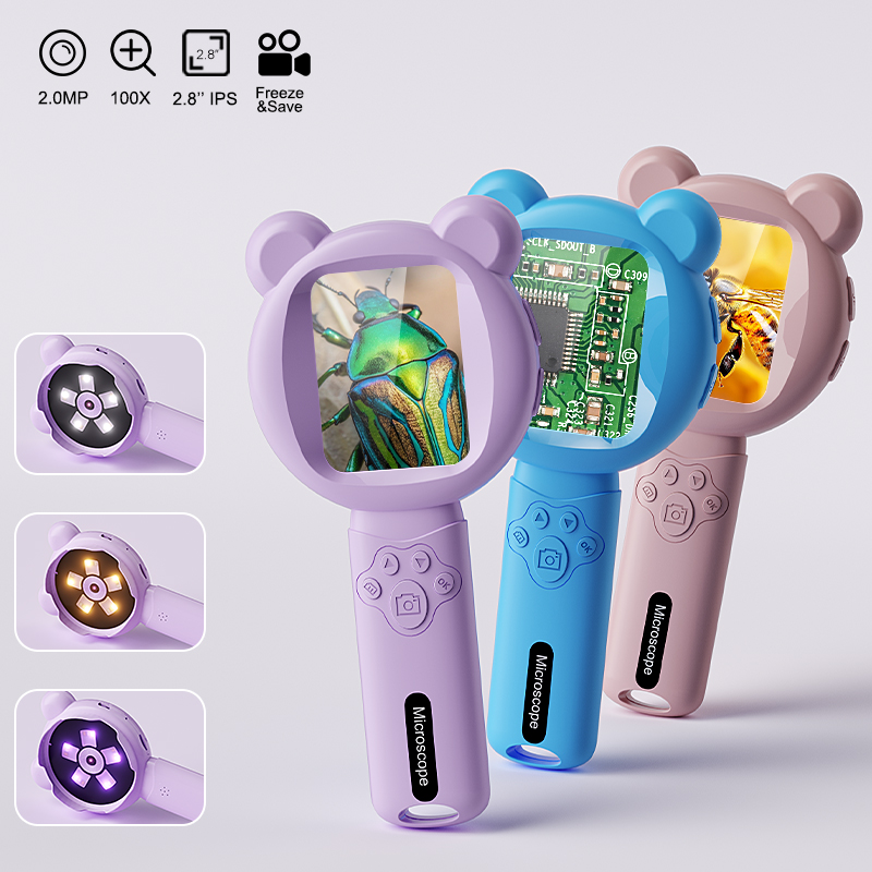 Kids Digital Magnifier 2.8’’ S - Kids Outdoor Microscope review and price