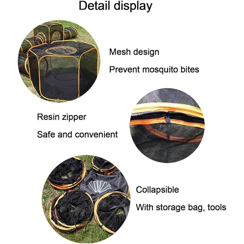 6-in-1 Tent Cat Enclosures wit - Outdoor Tent Playhouse review and price