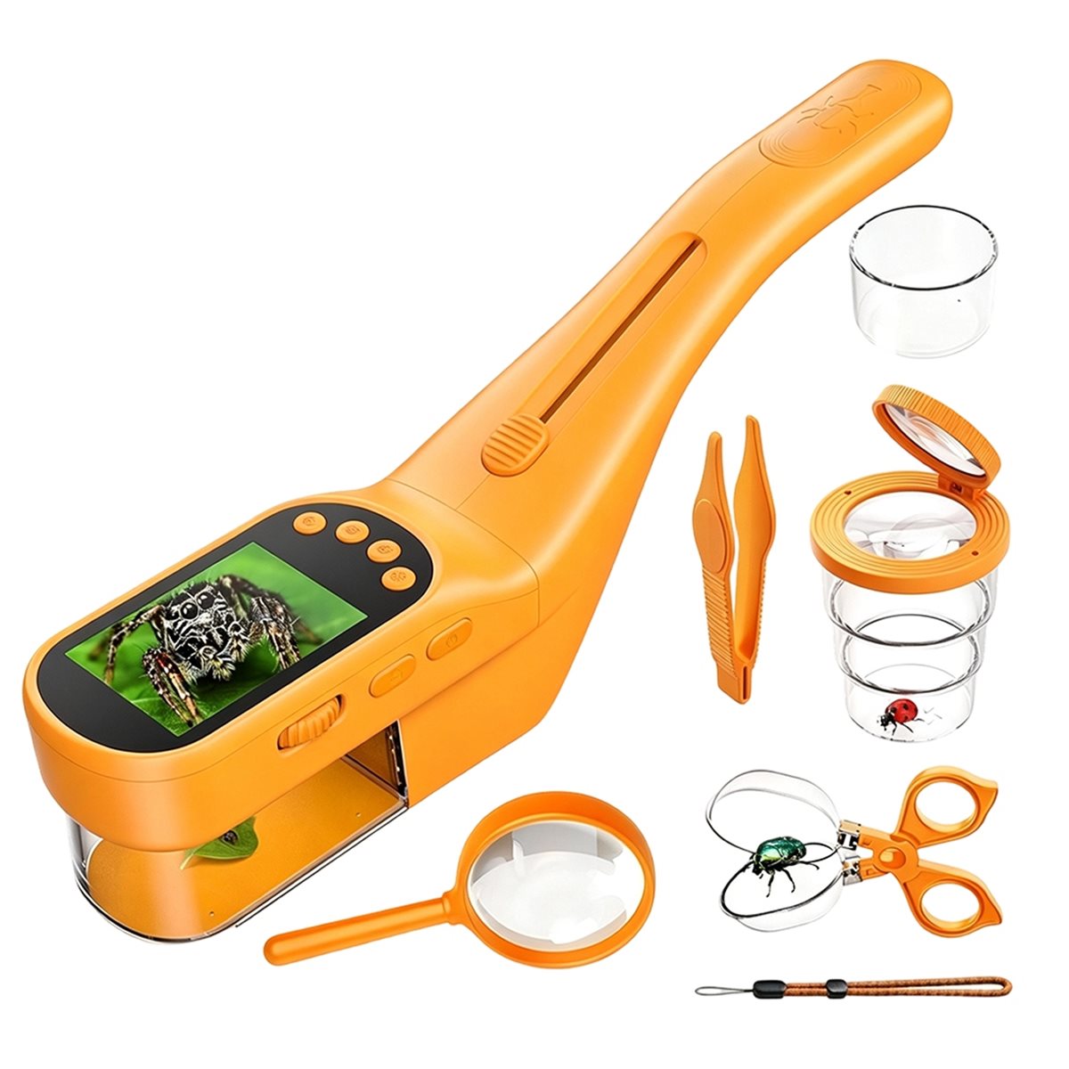 500X Handheld Microscope for K - Kids Outdoor Microscope review and price