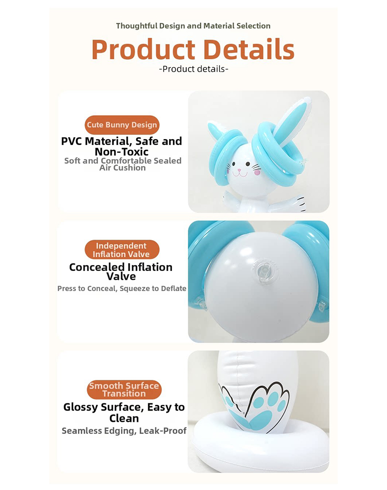 Easter Inflatable Bunny Ring T - Kids Outdoor Games review and price