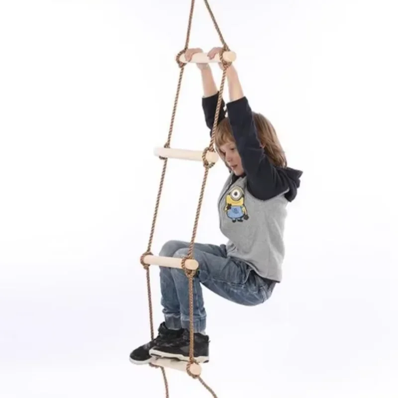 Children Climbing Rope Ladder  - Kids Outdoor Climbing Equipment review and price