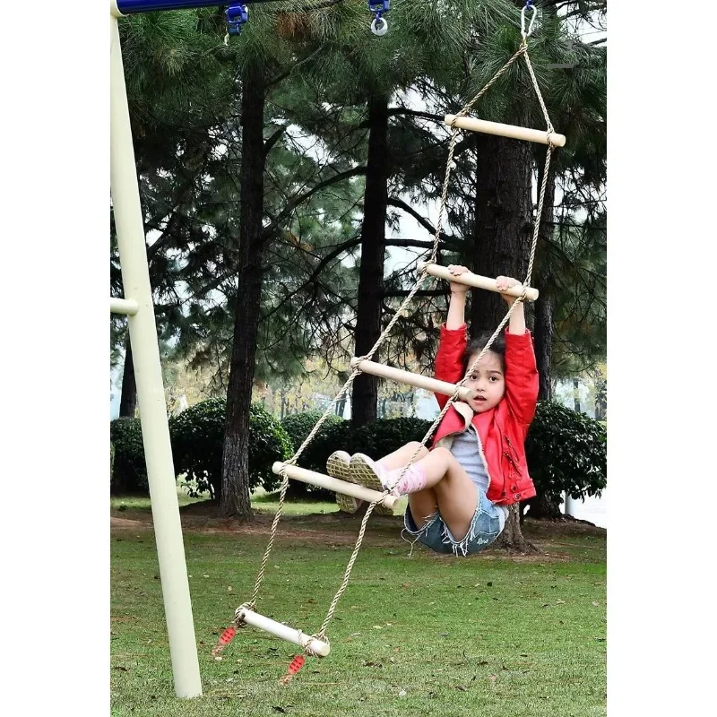 Children Climbing Rope Ladder  - Kids Outdoor Climbing Equipment review and price