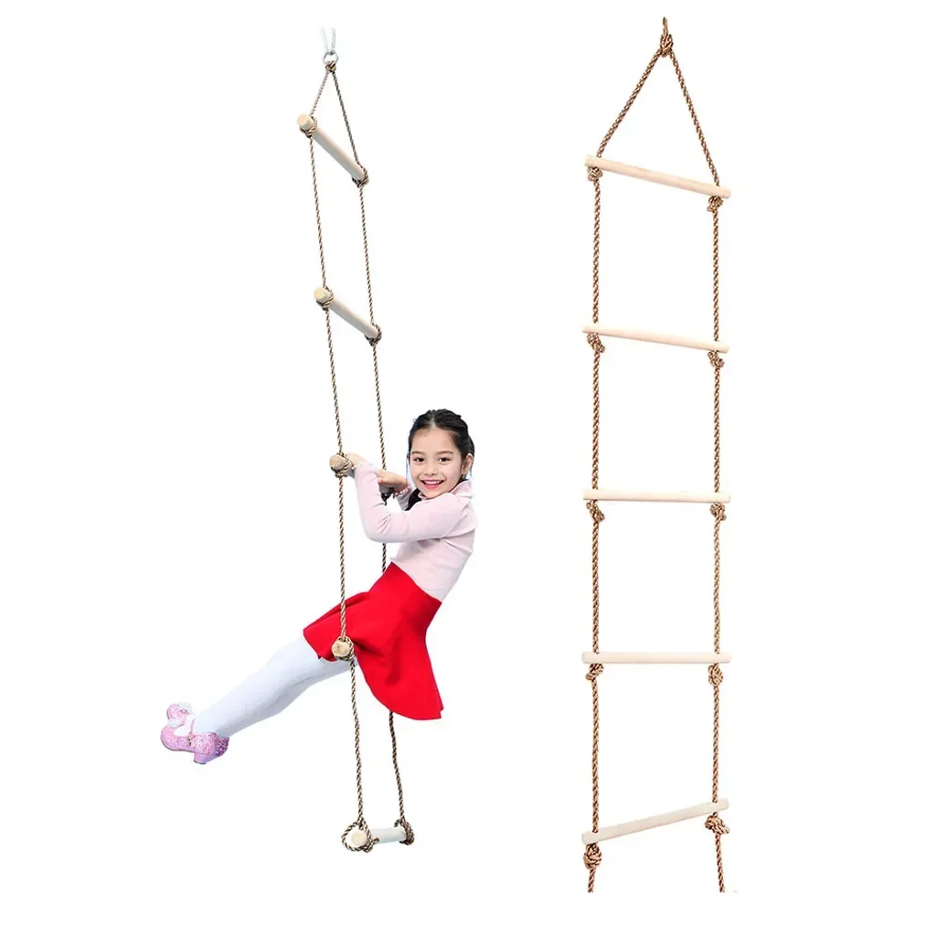 Children Climbing Rope Ladder  - Kids Outdoor Climbing Equipment review and price