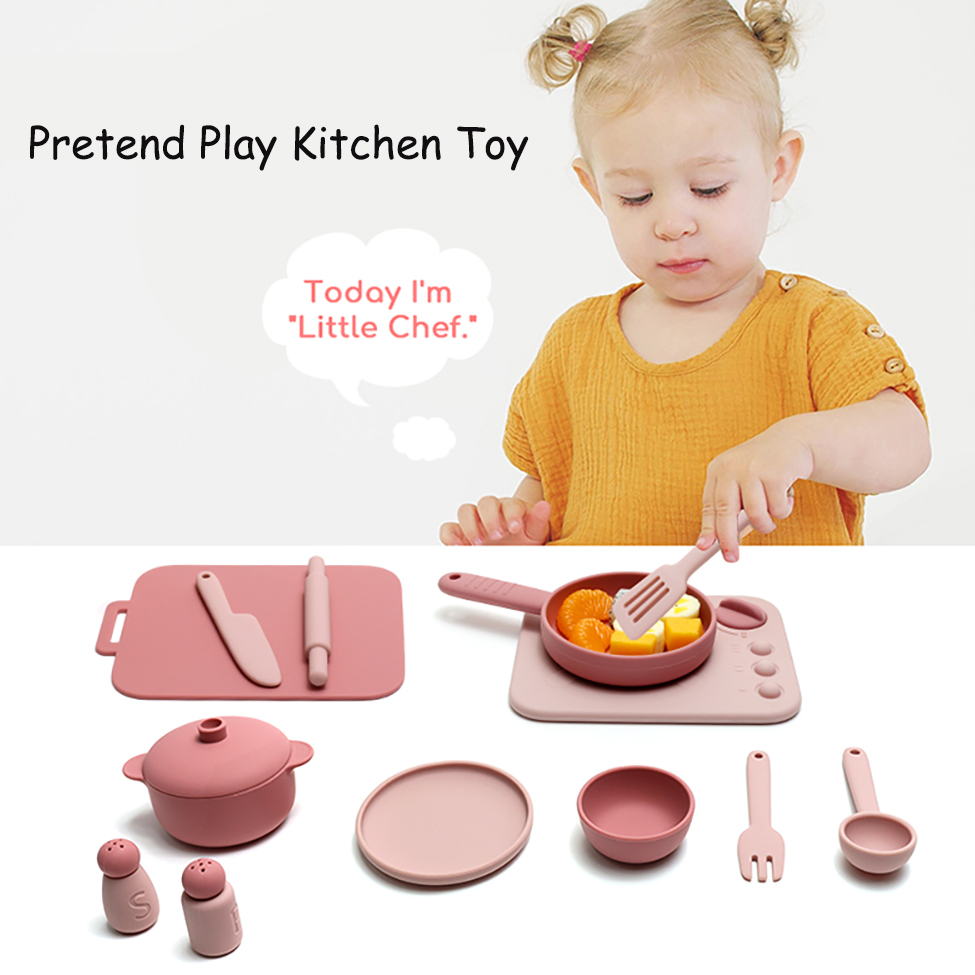 13 Pcs Set Silicone Cooking Pl - Kids Outdoor Mud Kitchen Accessories review and price