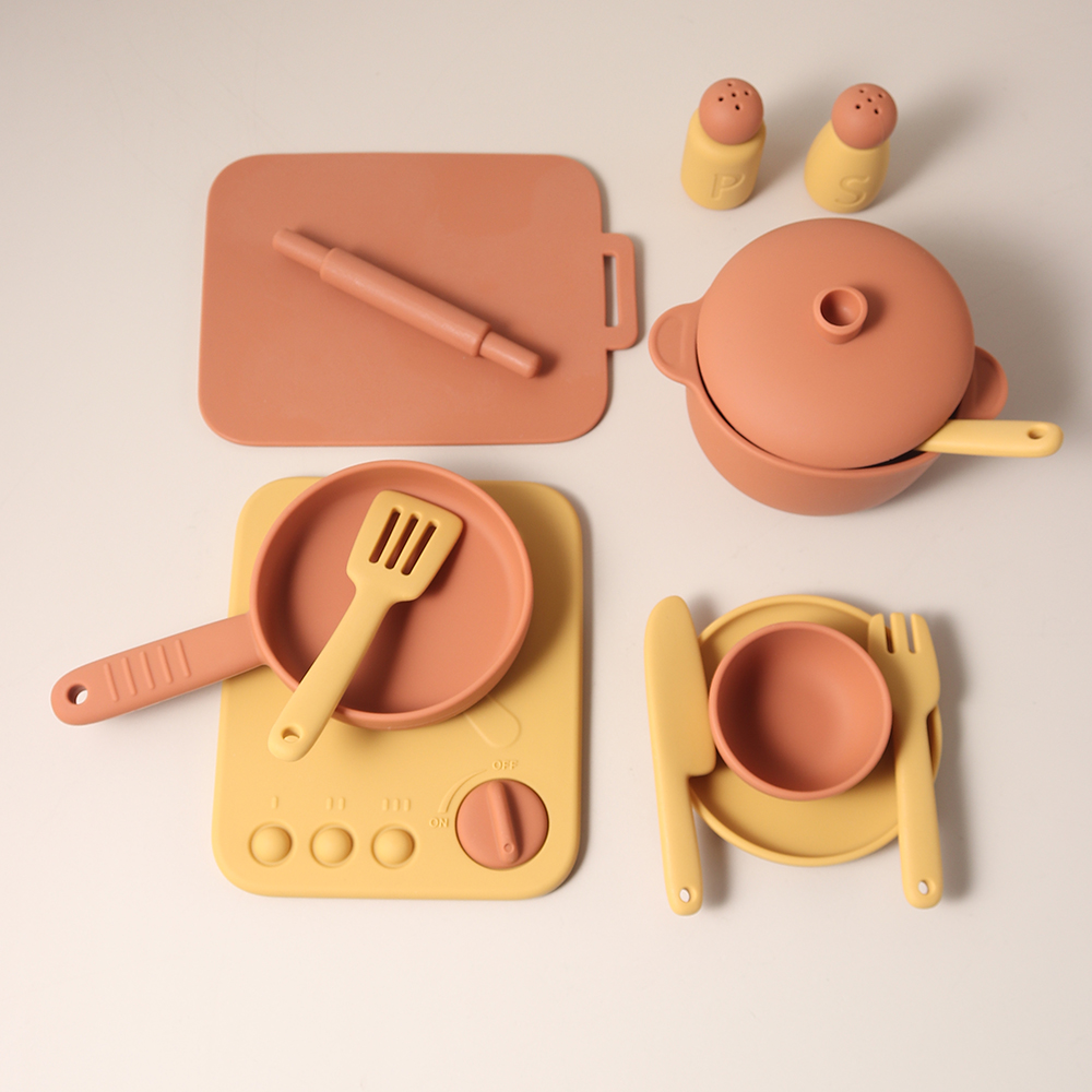 13 Pcs Set Silicone Cooking Pl - Kids Outdoor Mud Kitchen Accessories review and price