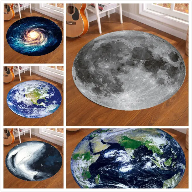 Galaxy Earth Moon Round Carpet - Kids Outdoor Wagon review and price