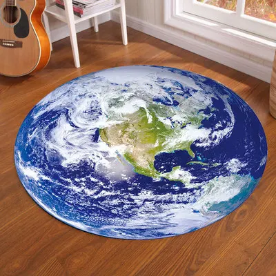 Galaxy Earth Moon Round Carpet - Kids Outdoor Wagon review and price