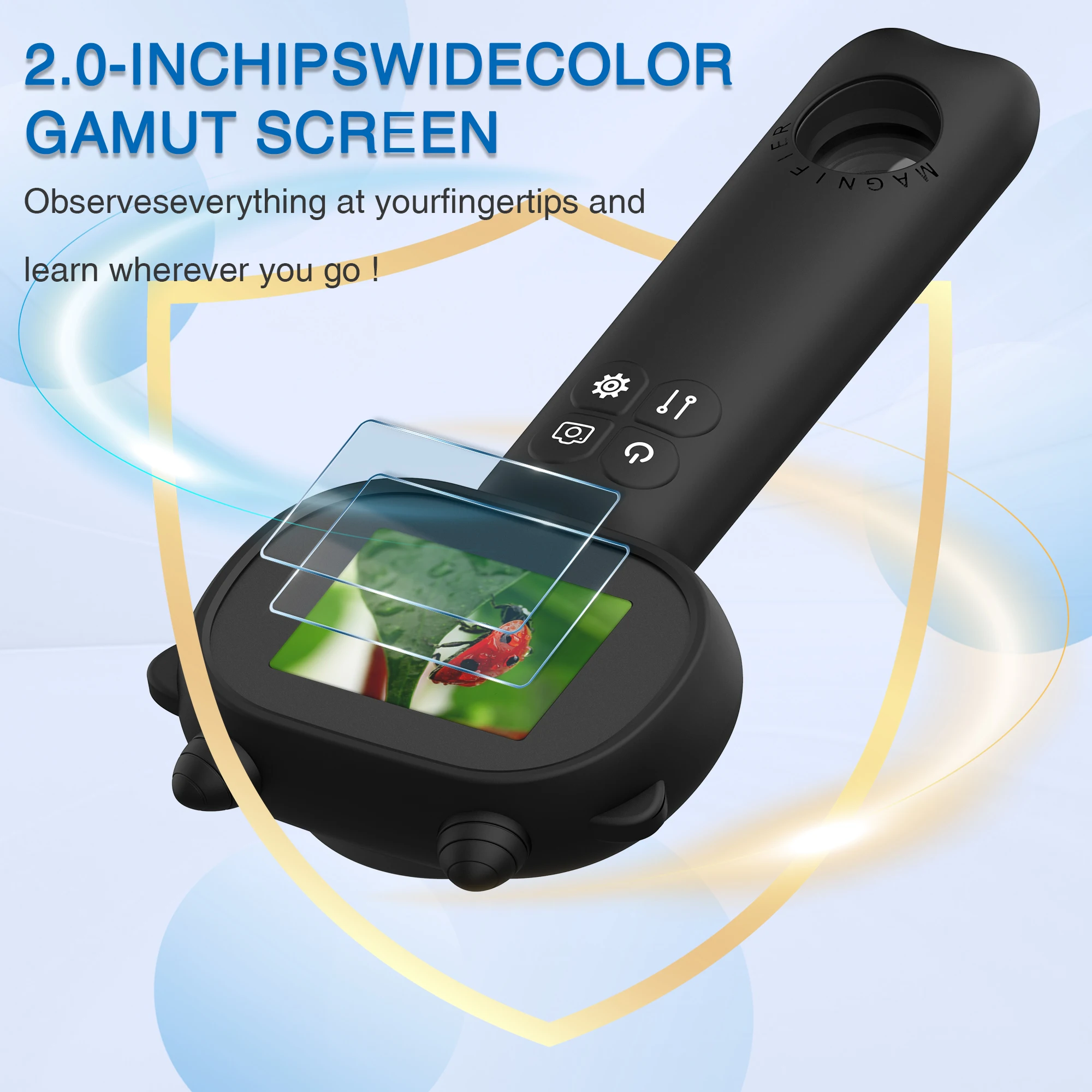 500X Digital Handheld Microsco - Kids Outdoor Microscope review and price