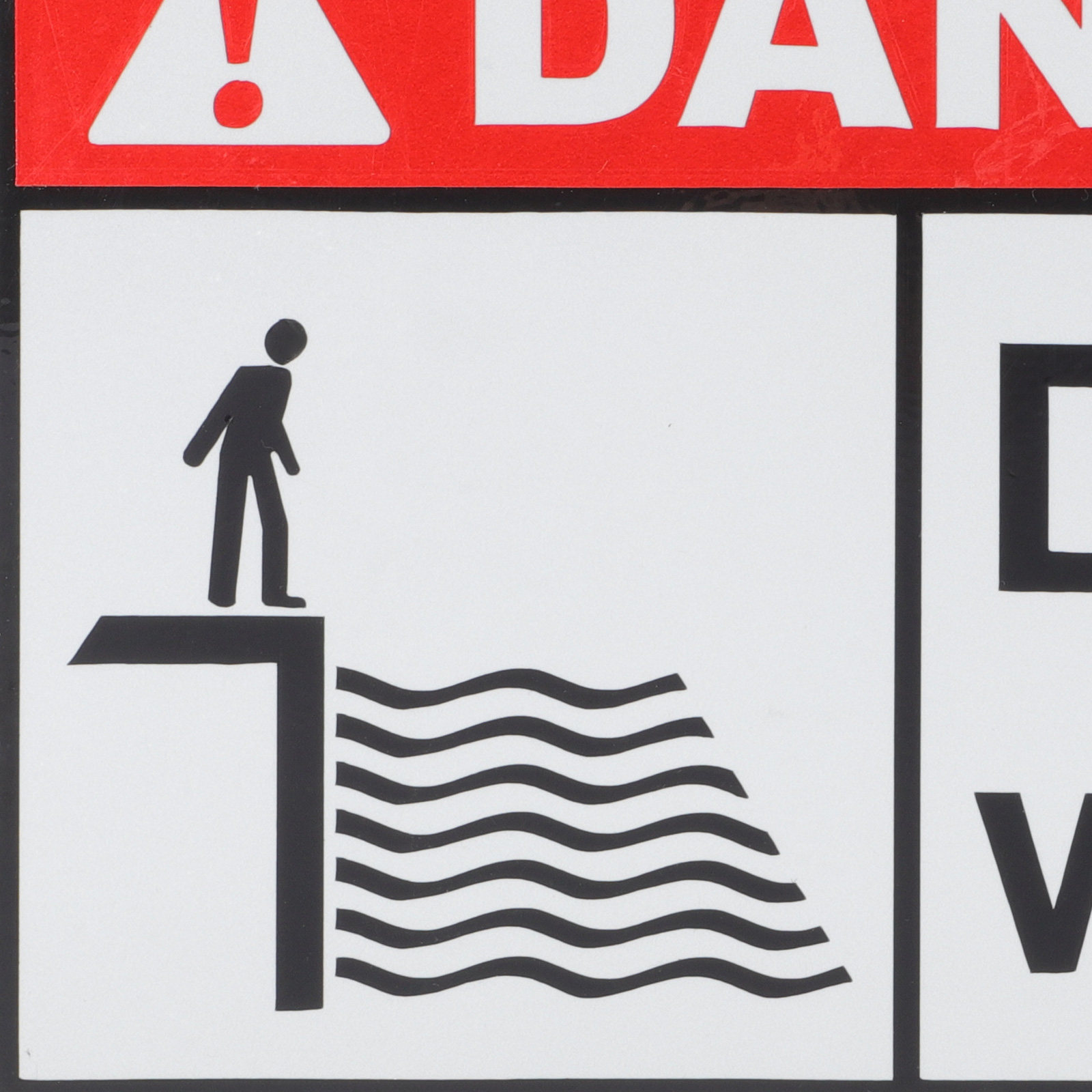 Danger Deep Water Sign Outdoor - Kids Outdoor Zone review and price