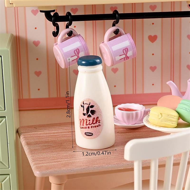 Miniature Food Model Toy Milk  - Kids Outdoor Mud Kitchen Accessories review and price