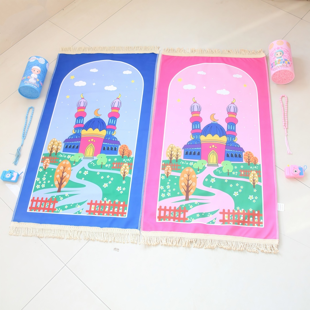 Velvet No.4 Kids Prayer Rug, S - Kids Outdoor Floor Cushions review and price